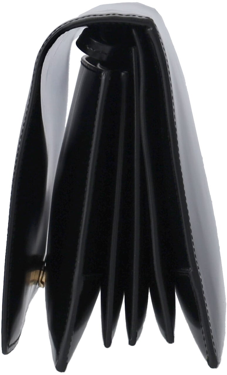 Jil Sander Calf Leather Shoulder Bag with Adjustable Strap Zwart