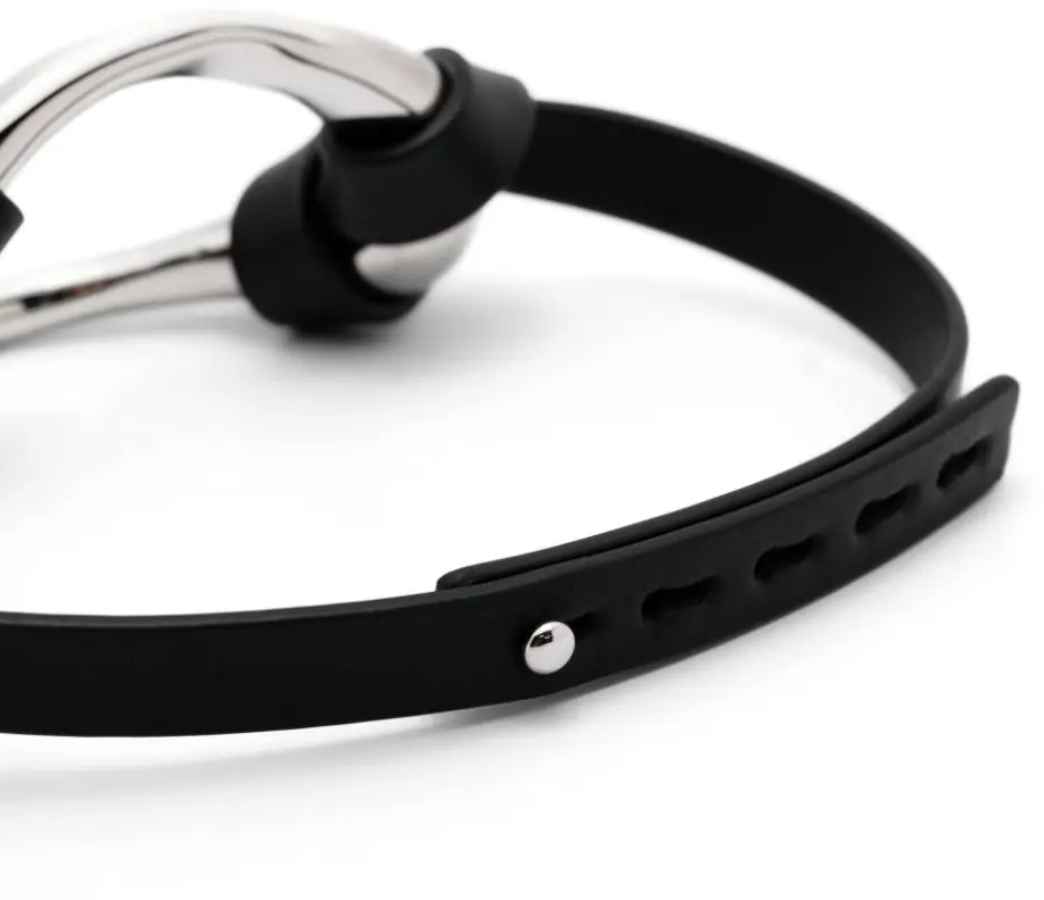 Jil Sander Necklace - Black/silver Zwart