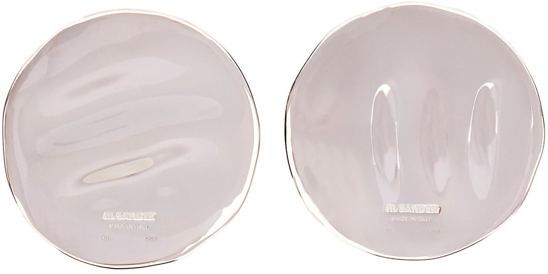 Jil Sander Jil Sander Silver 925 pendants earrings Zilver