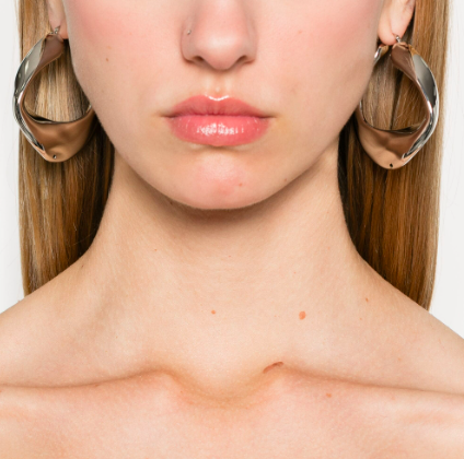 Jil Sander Dw4 Earrings 1 Silver Zilver