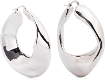 Jil Sander Dw4 Earrings 1 Silver Zilver