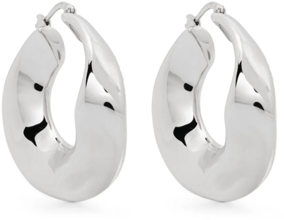 Jil Sander Dw4 Earrings 2 Silver Zilver