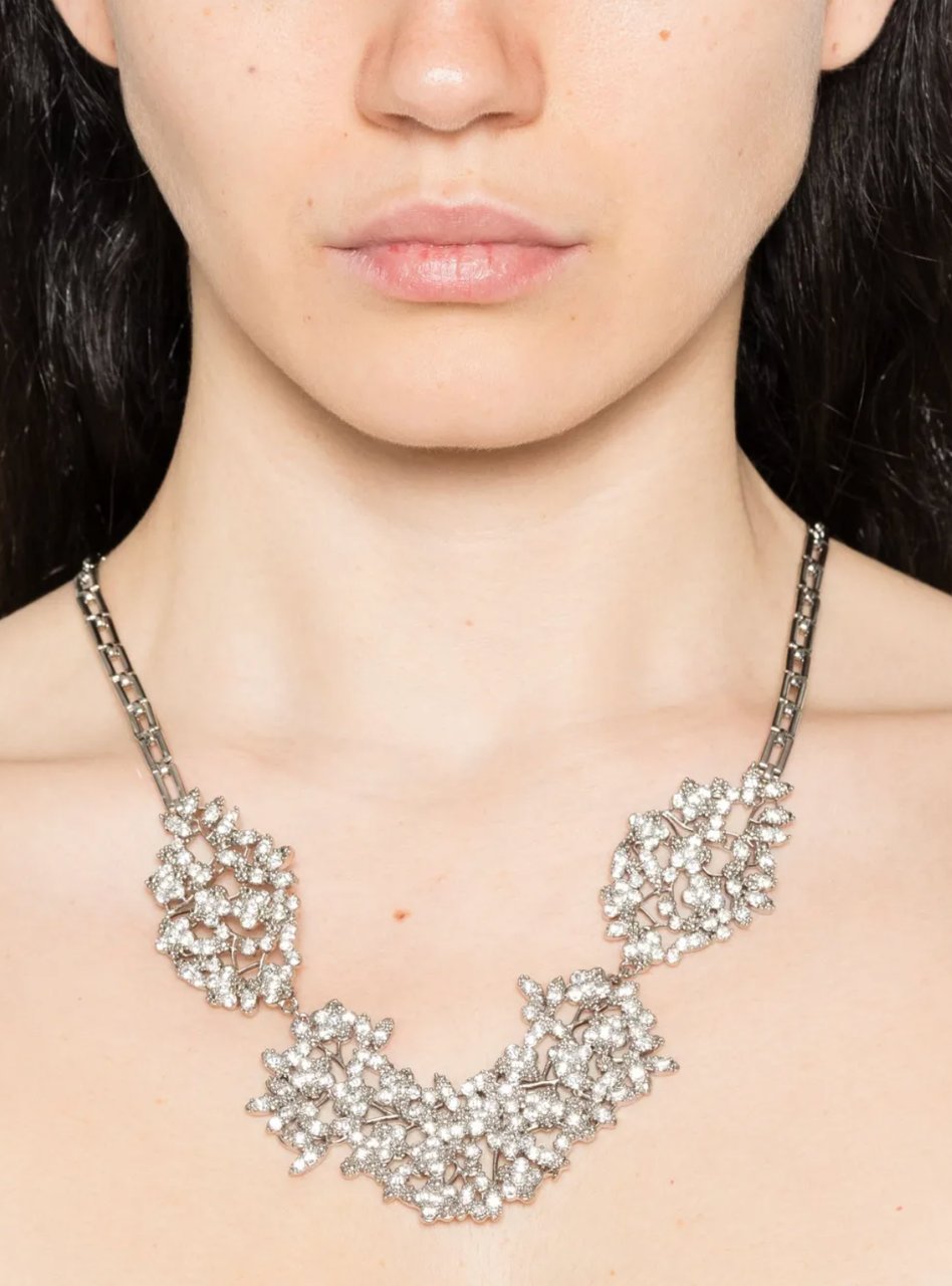 Jil Sander Necklace 105 Silver Divers