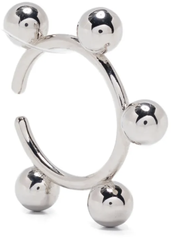 Jil Sander Earcuff Silver Zilver