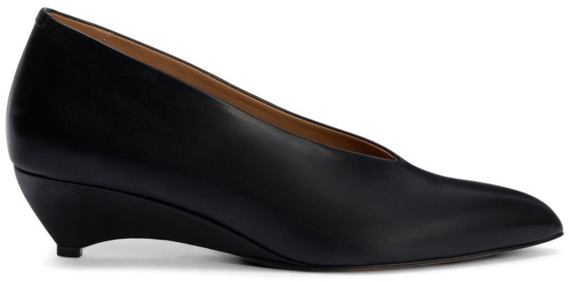 Jil Sander With Heel Black Zwart