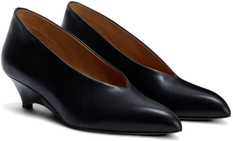 Jil Sander With Heel Black Zwart