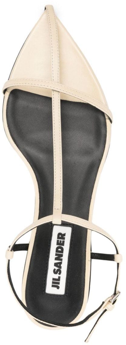 Jil Sander Sandals Beige Wit