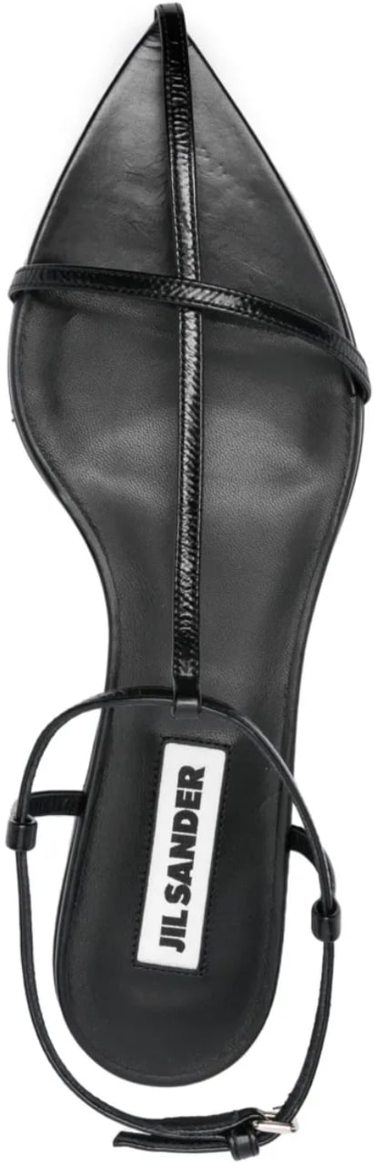 Jil Sander Cage Sandals Black Zwart
