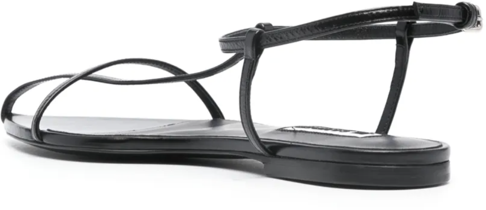 Jil Sander Cage Sandals Black Zwart