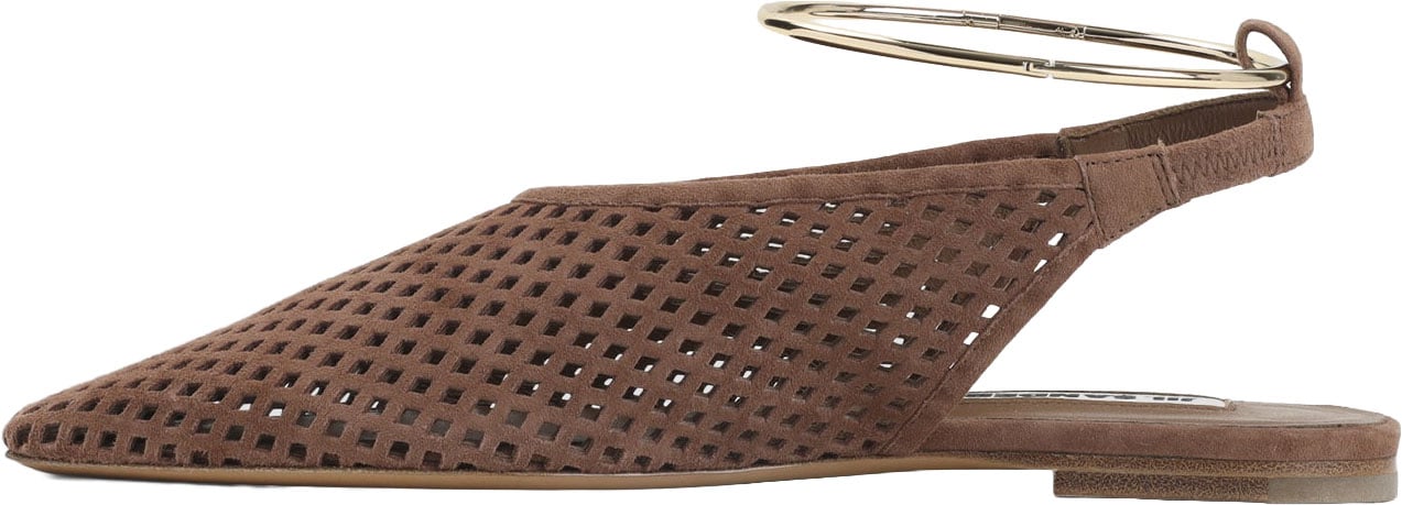 Jil Sander Goat Leather Sling Back Divers