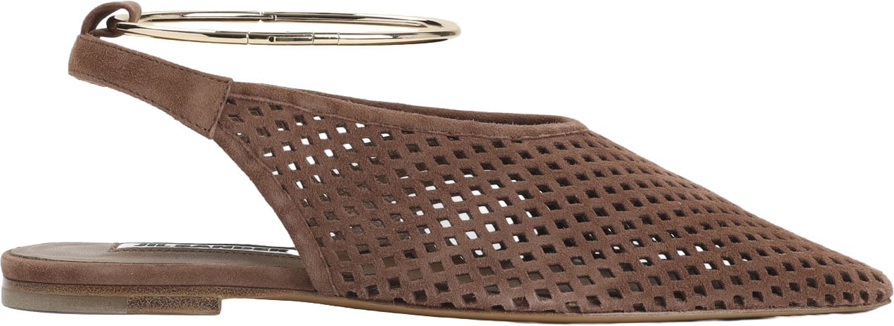 Jil Sander Goat Leather Sling Back Divers