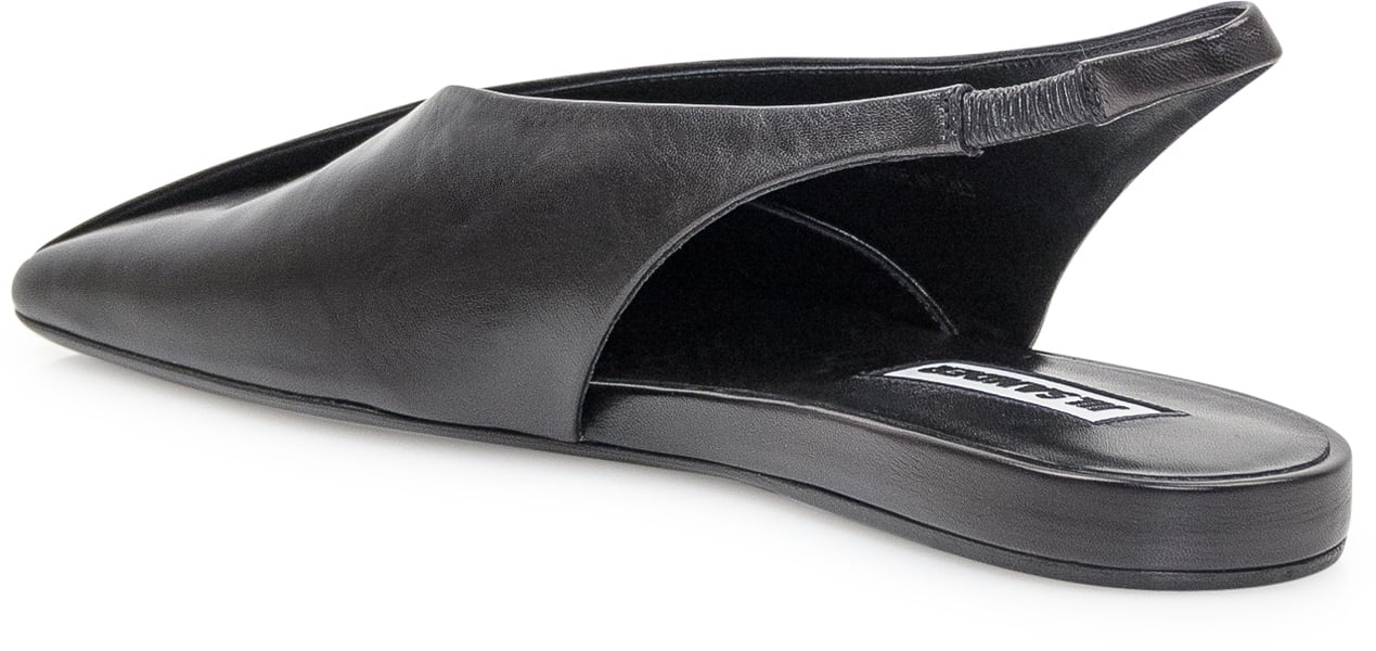 Jil Sander Slingback Zwart