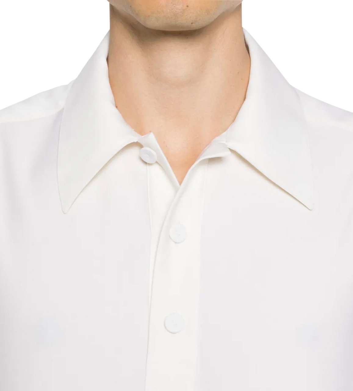 Jil Sander Polo Shirt Porcelain Wit