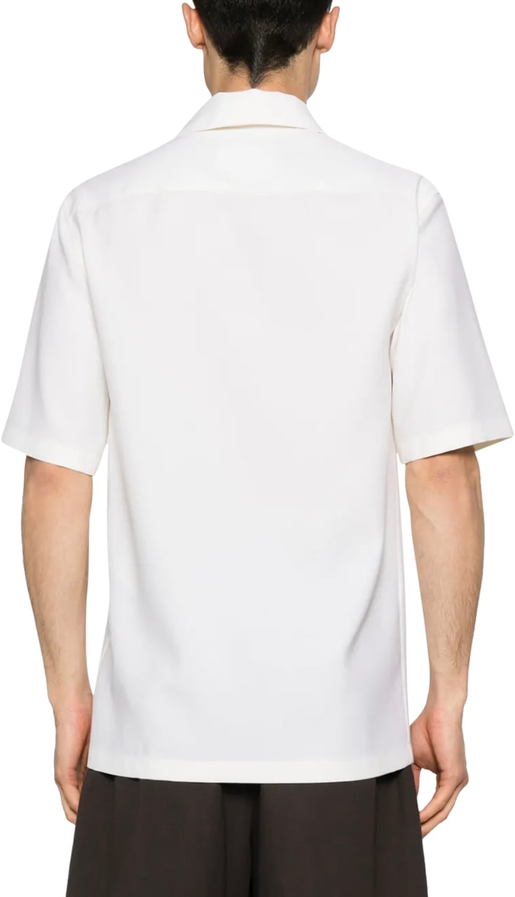 Jil Sander Polo Shirt Porcelain Wit