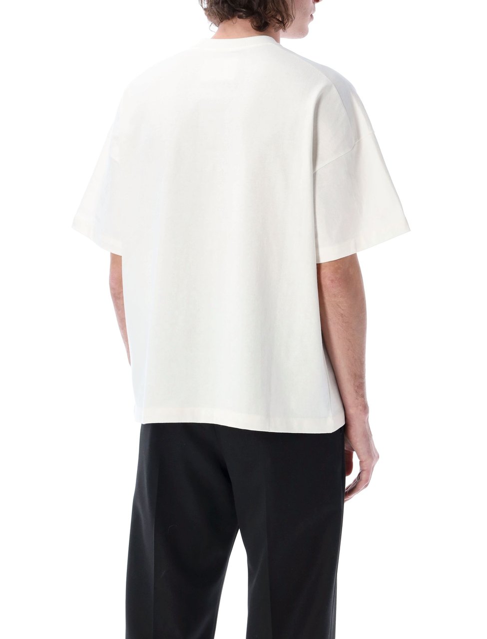 Jil Sander T-Shirt Cn Ss Porcelain Wit