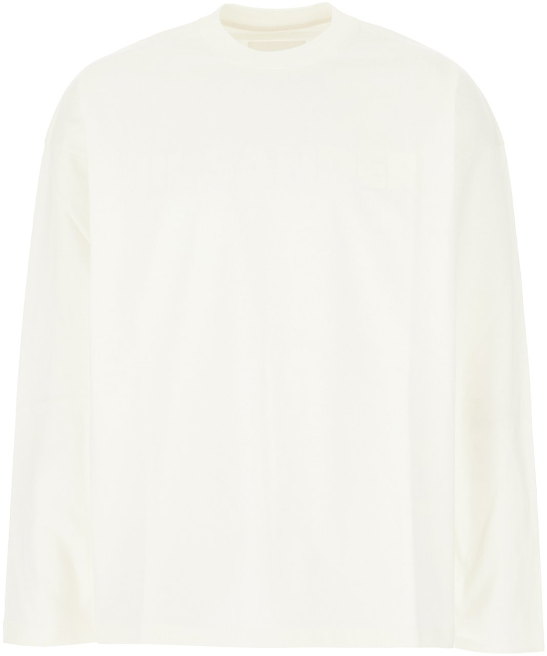 Jil Sander Ivory cotton t-shirt Neutraal