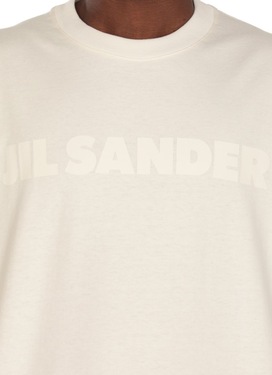 Jil Sander Sweaters Ivory Wit