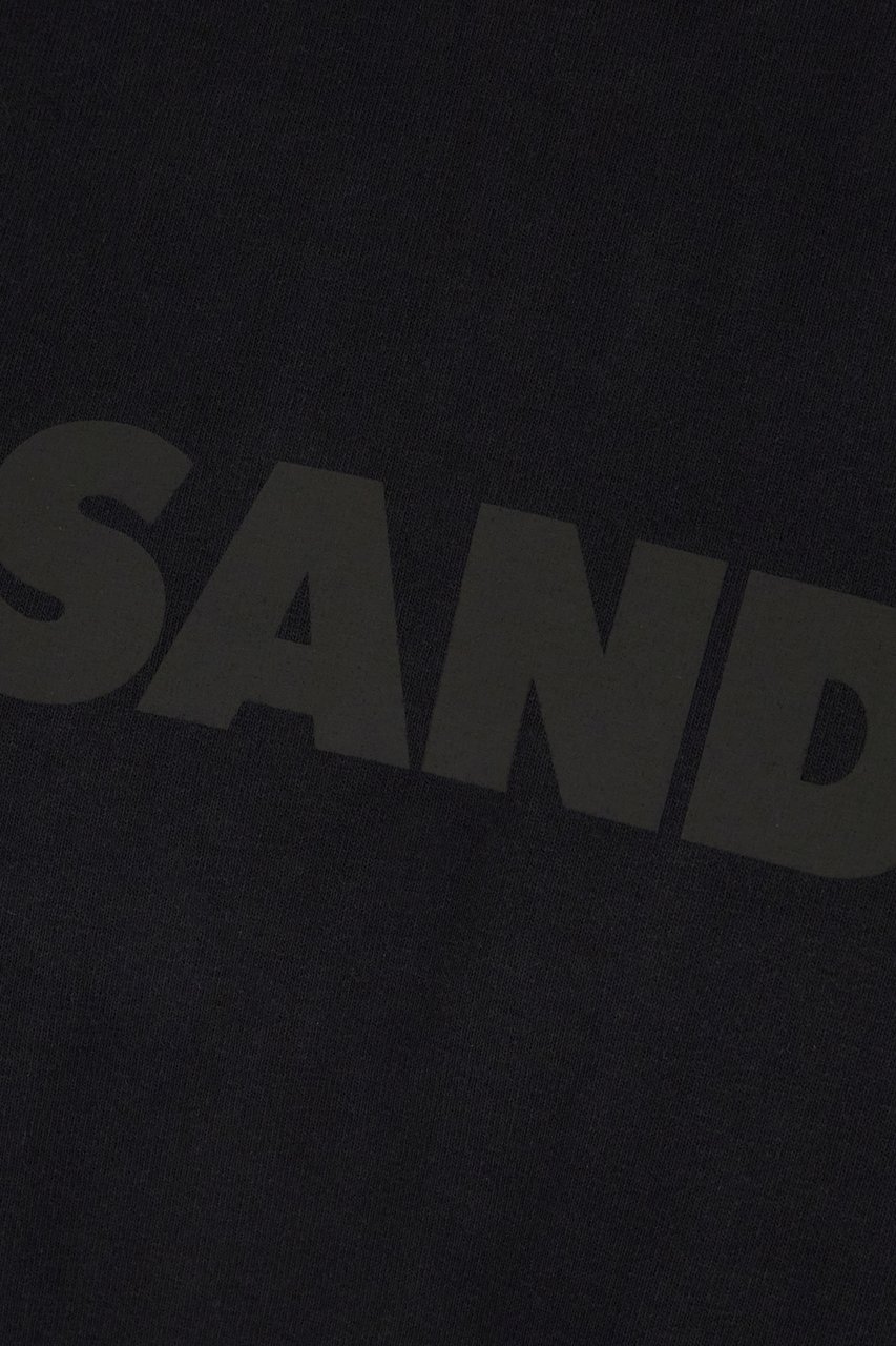 Jil Sander Jil Sander Black cotton t-shirt Zwart