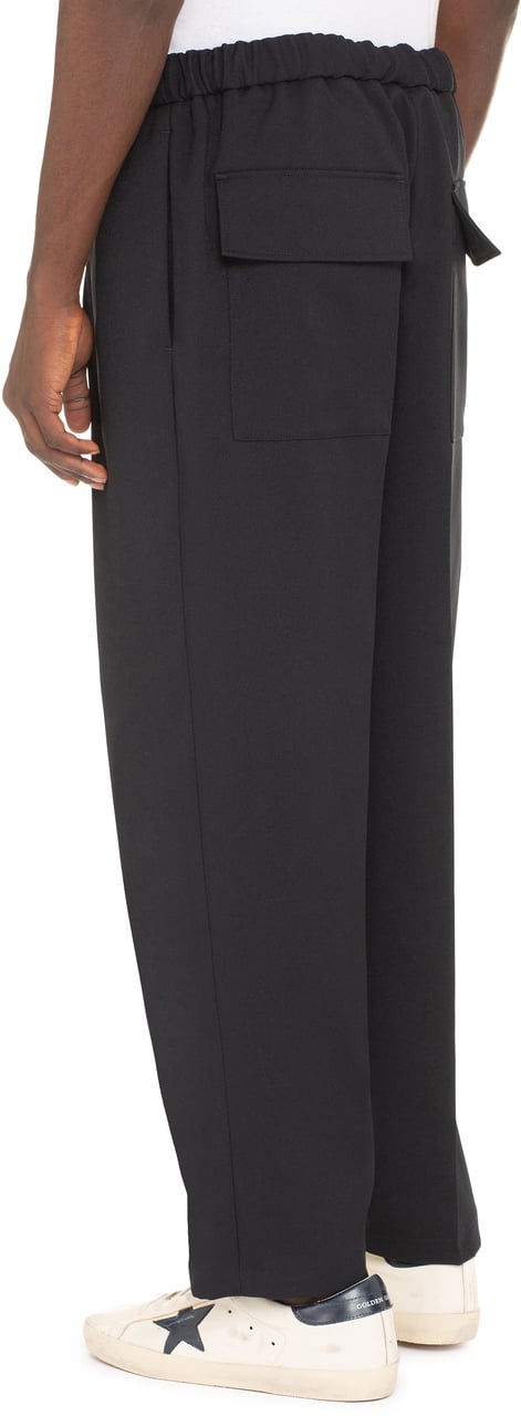 Jil Sander Cropped pants Blauw