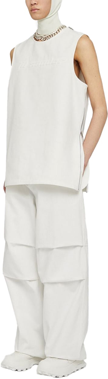 Jil Sander Trousers White Wit