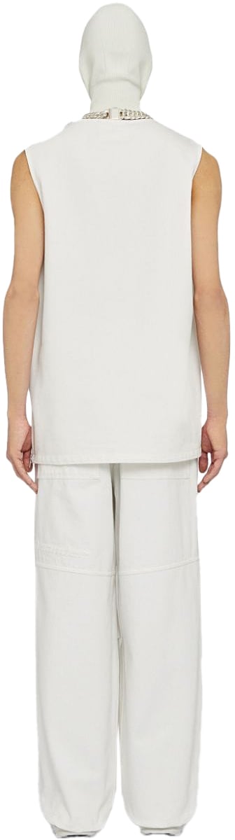 Jil Sander Trousers White Wit