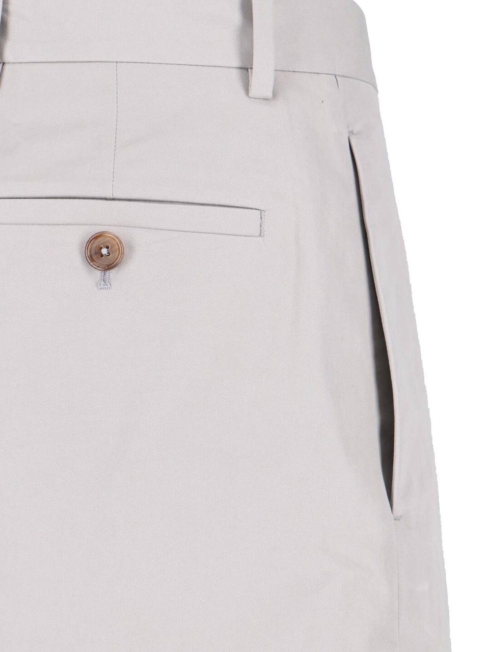 Jil Sander Grey High-Waisted Tailored Wide-Leg Trousers Grijs