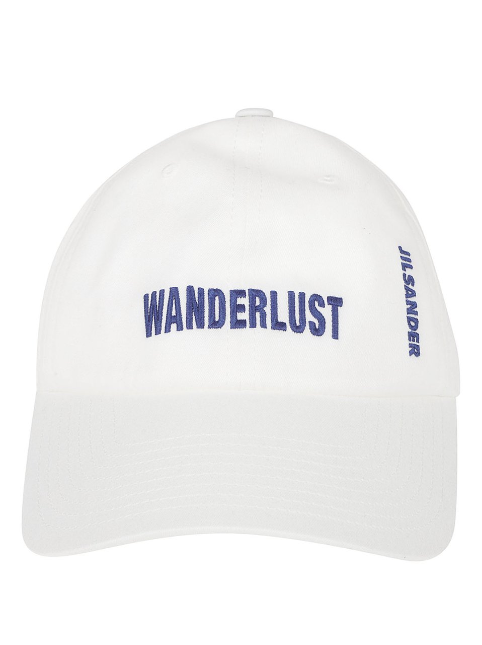Jil Sander White Baseball Cap Wit