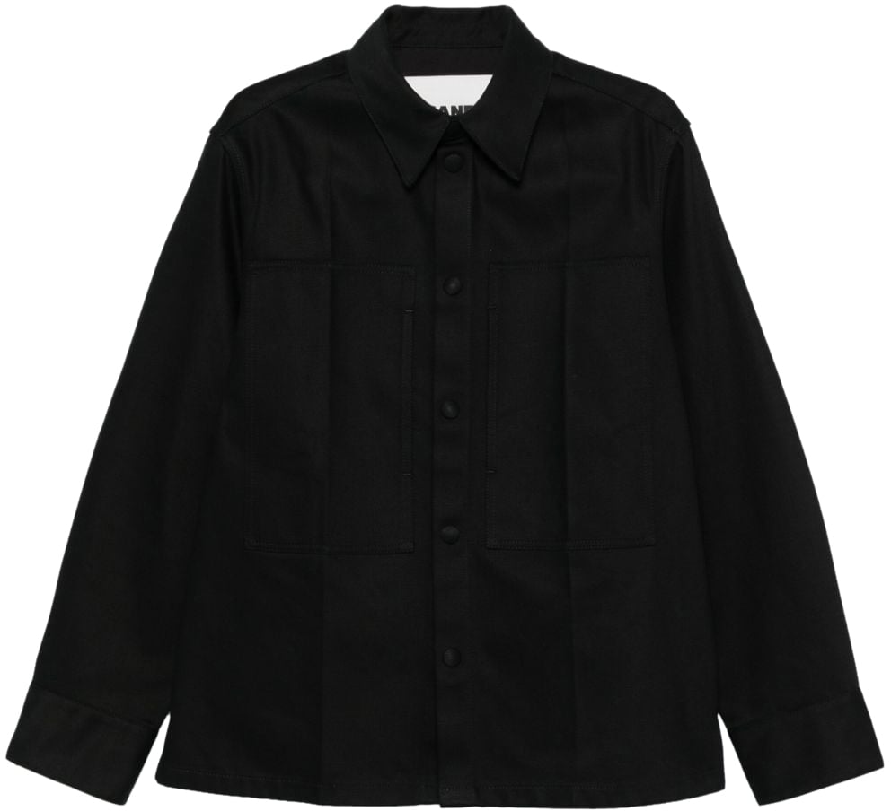 Jil Sander Shirts Black Zwart