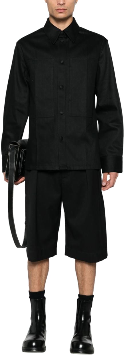 Jil Sander Shirts Black Zwart