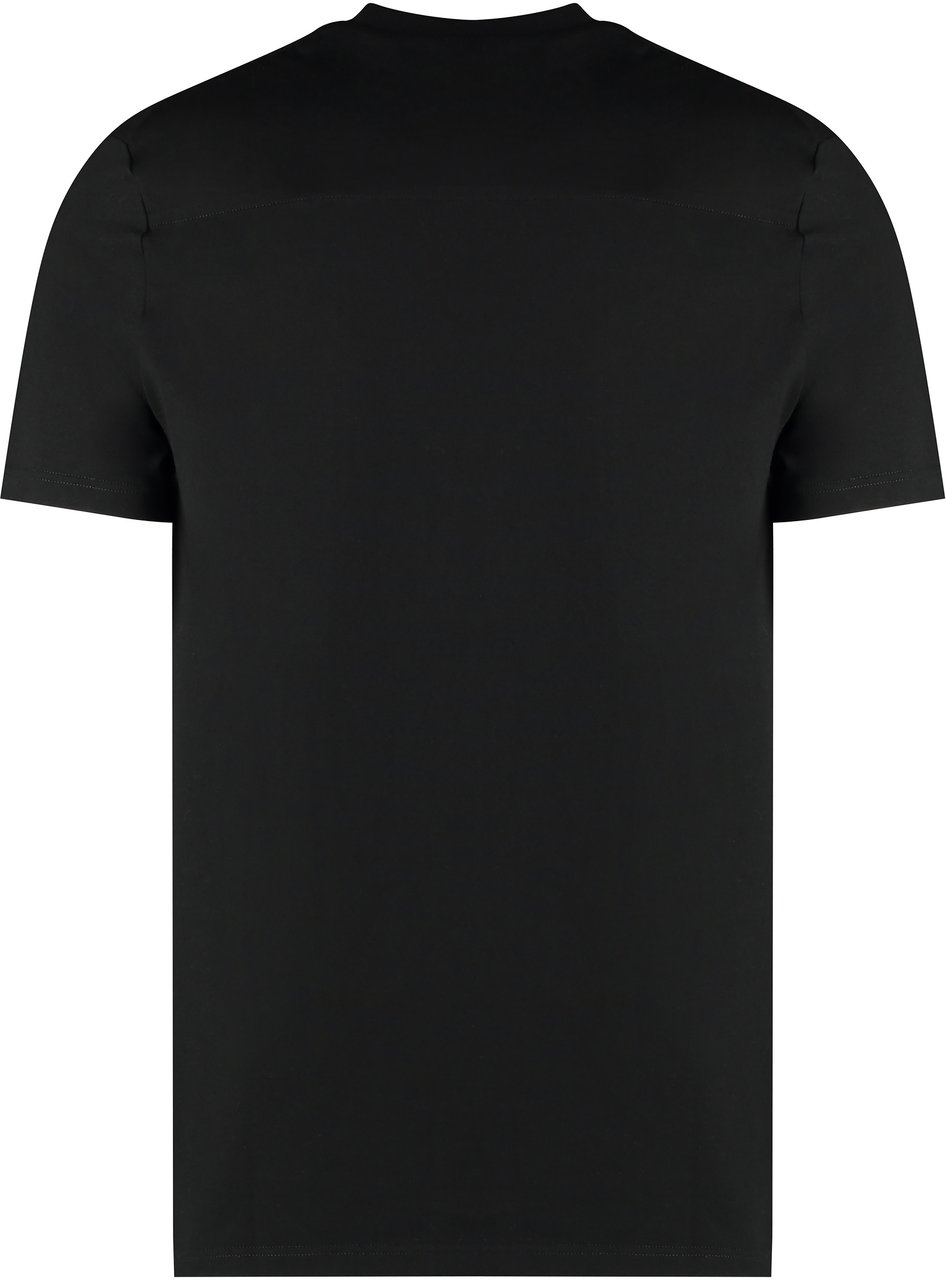 Jil Sander Cotton crew-neck T-shirt Zwart