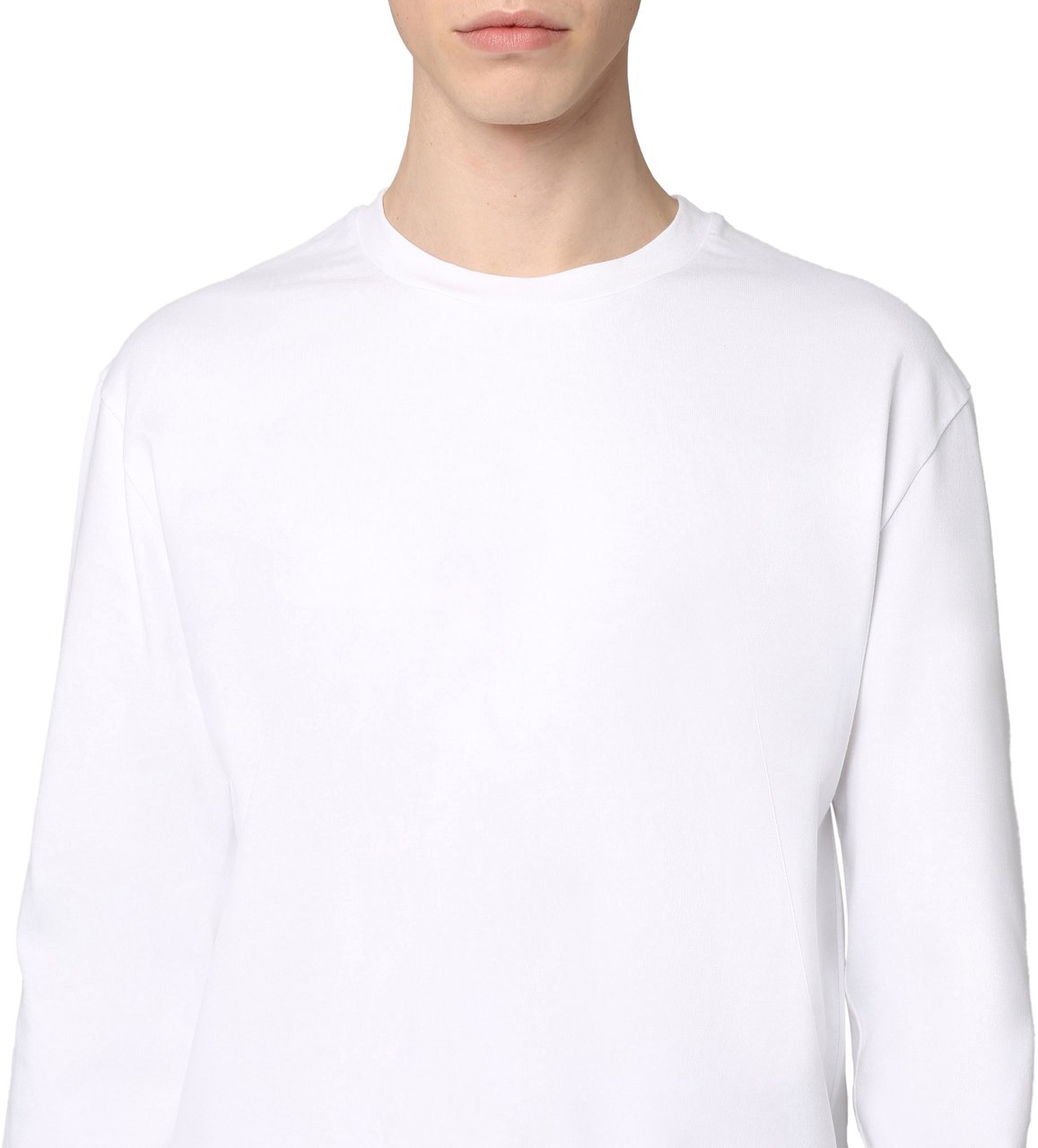 Jil Sander long sleeve cotton t-shirt Wit
