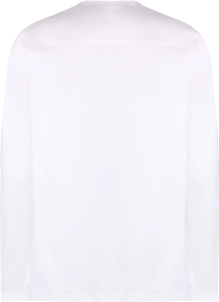 Jil Sander long sleeve cotton t-shirt Wit
