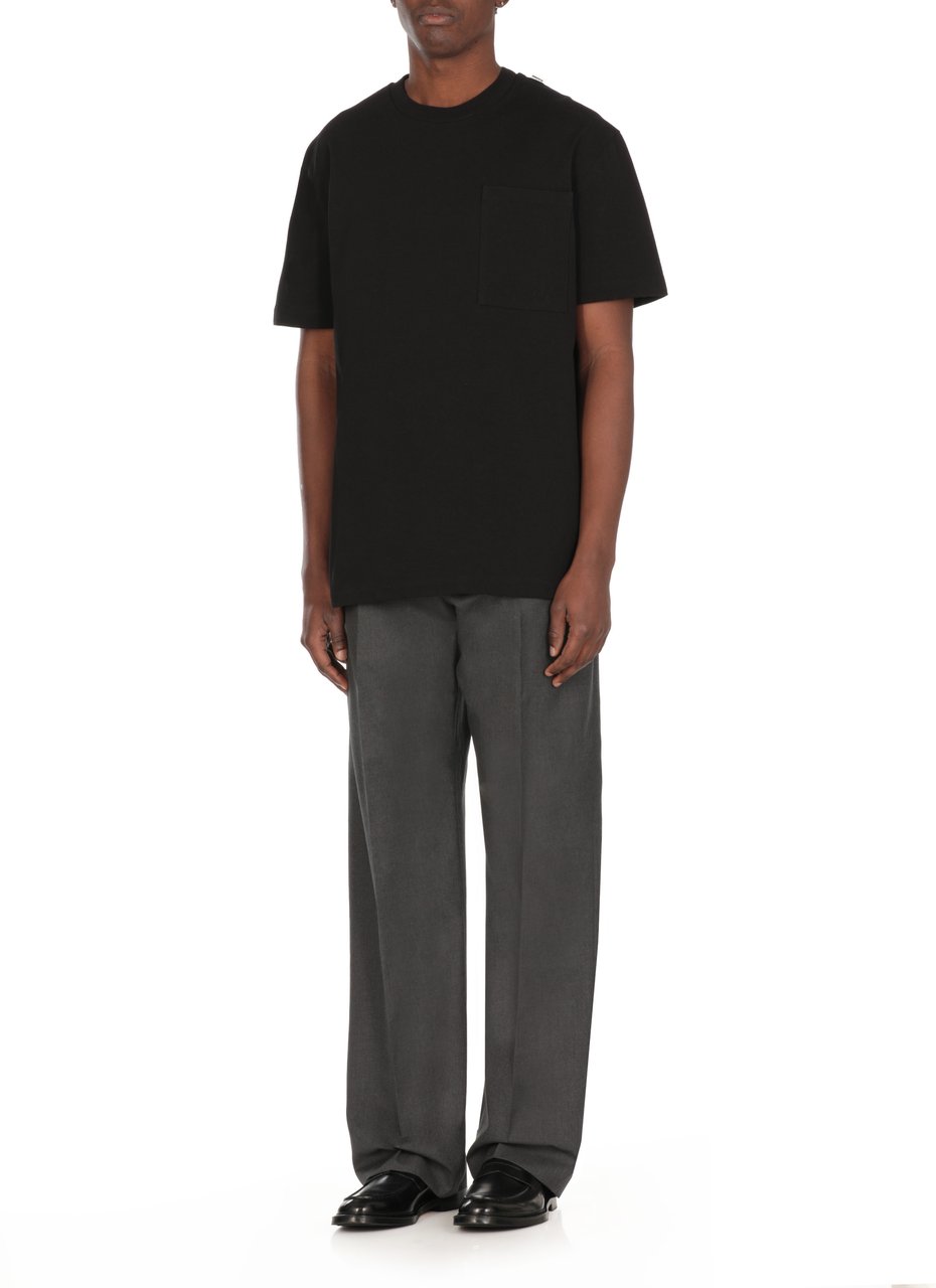 Jil Sander T-Shirts And Polos Black Zwart