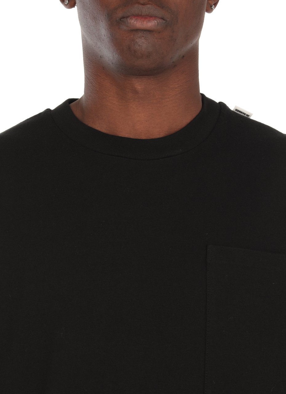 Jil Sander T-Shirts And Polos Black Zwart