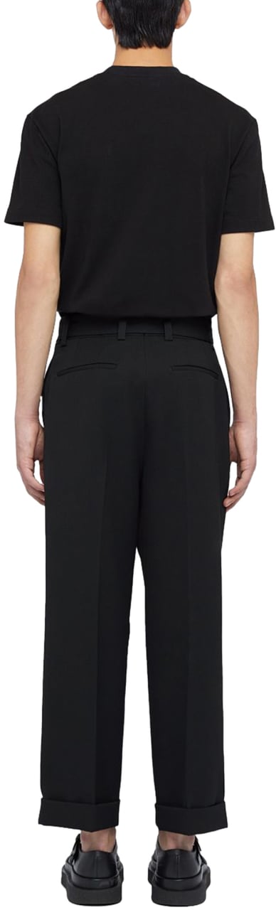 Jil Sander T-shirt W/pocket Black Zwart