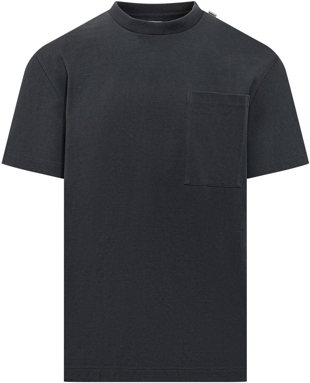 Jil Sander T-Shirt con Tasca Donkergrijs