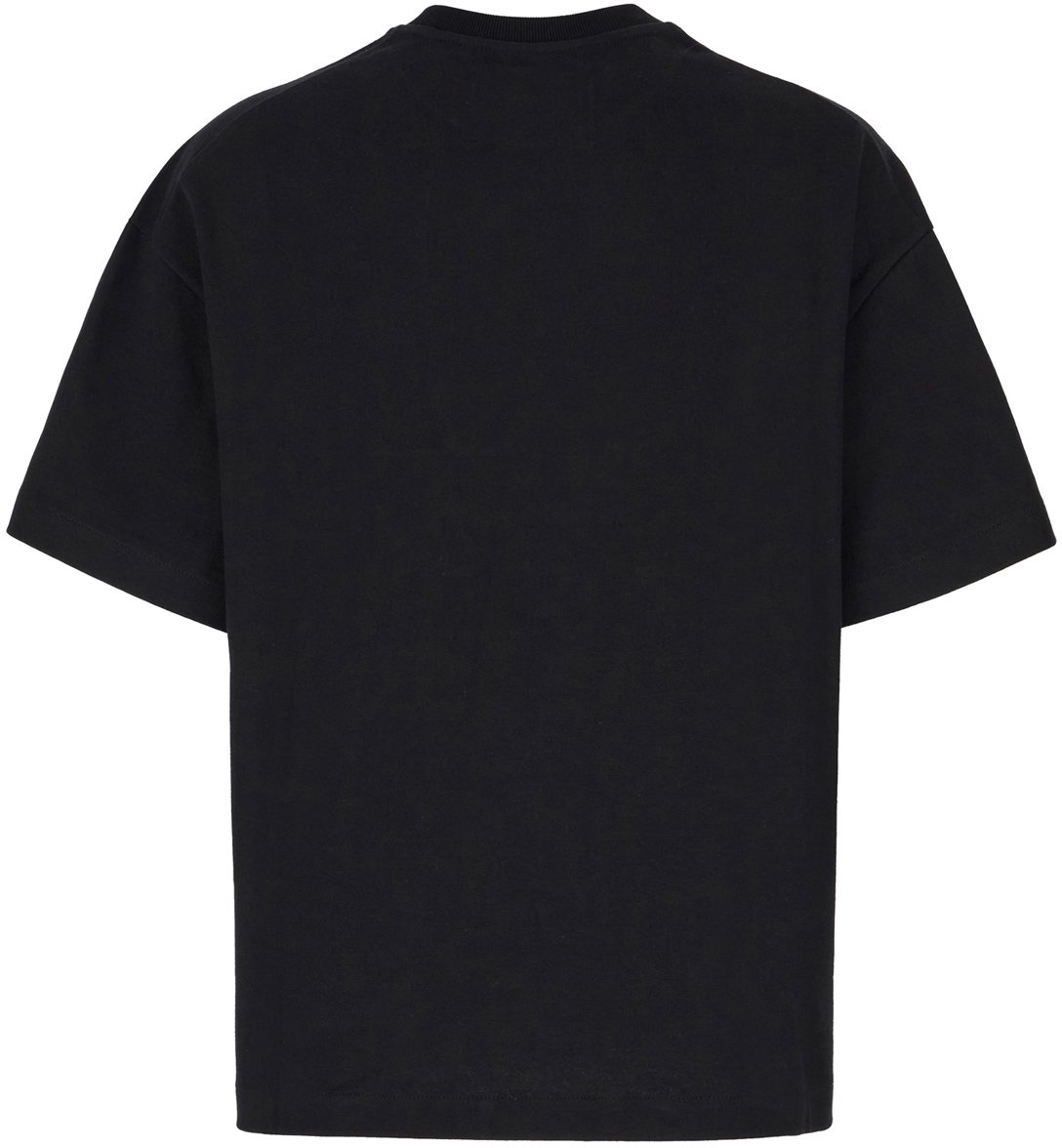 Jil Sander Jil Sander Black cotton t-shirt Zwart