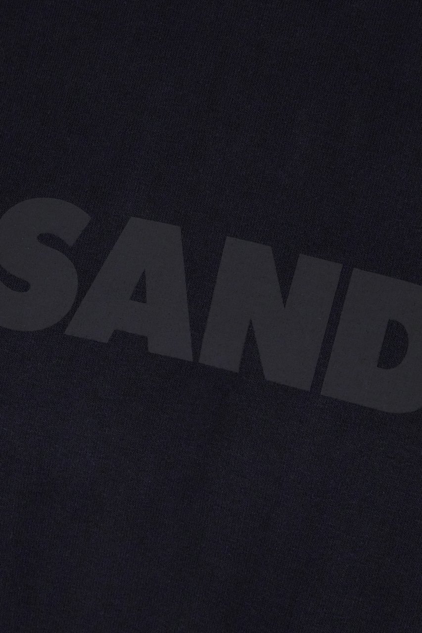 Jil Sander Jil Sander Midnight blue cotton t-shirt Blauw