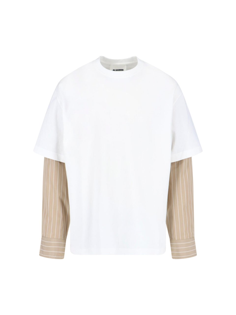 Jil Sander Crew Neck T-Shirt – White Wit