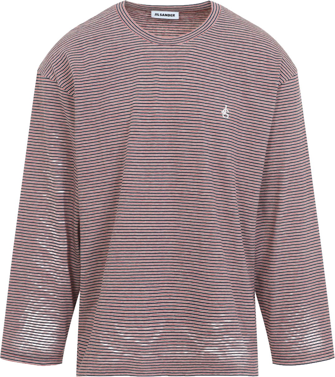 Jil Sander Striped Long-Sleeve T-Shirt Divers