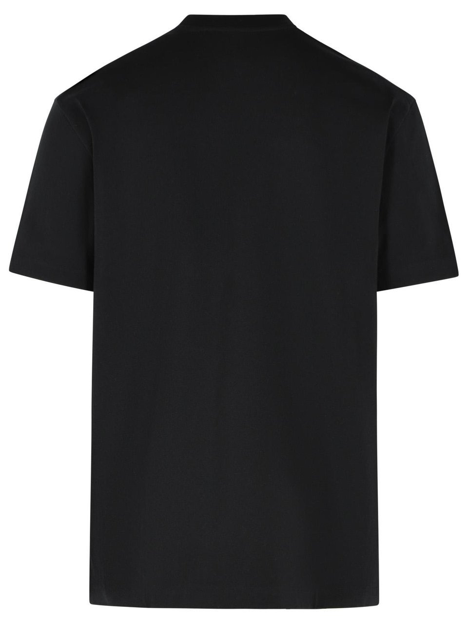Jil Sander Black Cotton T-Shirt Zwart