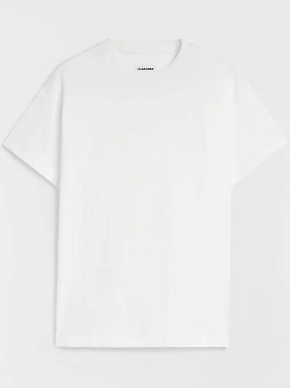 Jil Sander Plain White Short Sleeve T-Shirt Set Wit