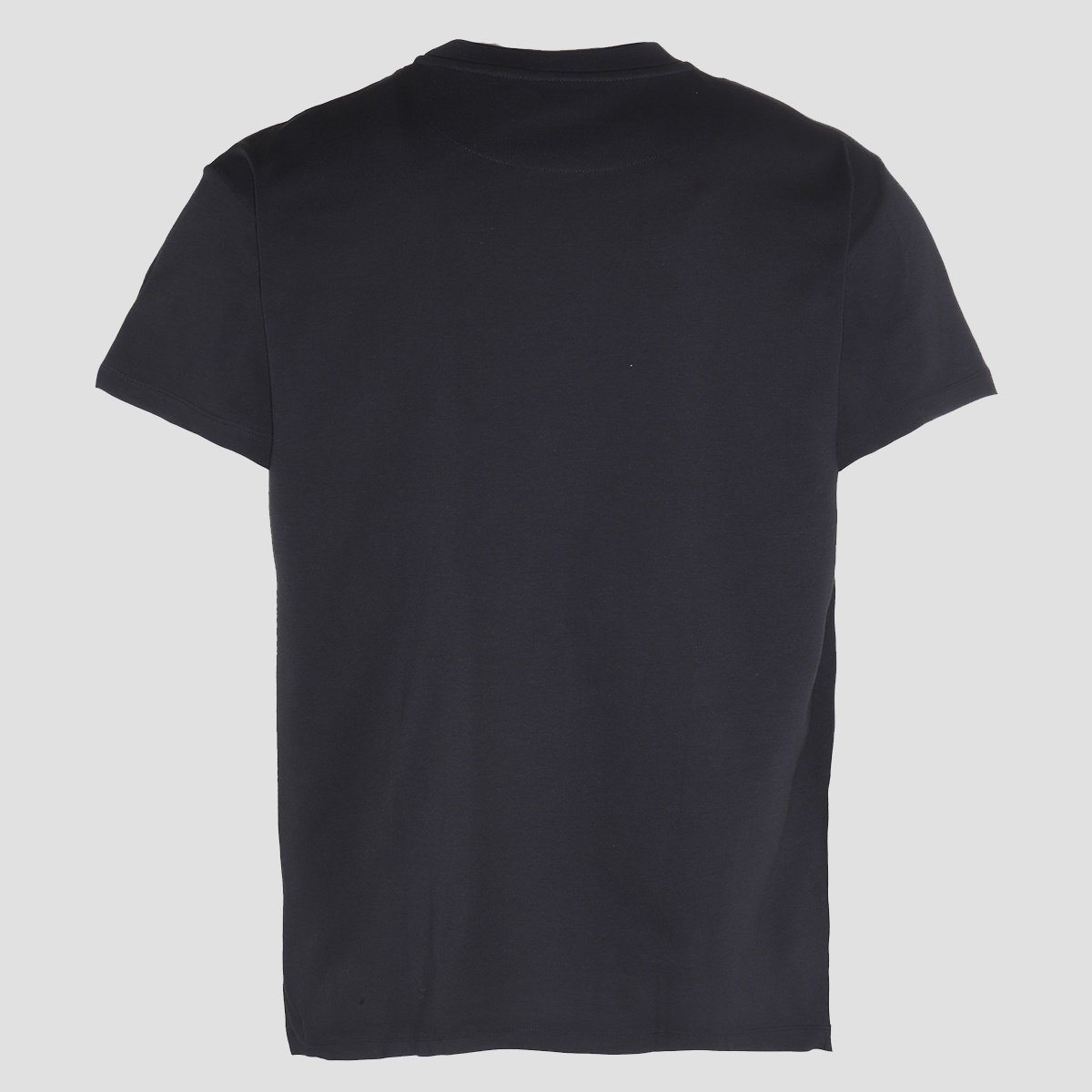 Jil Sander Black Cotton Crew Neckline T-Shirt Zwart