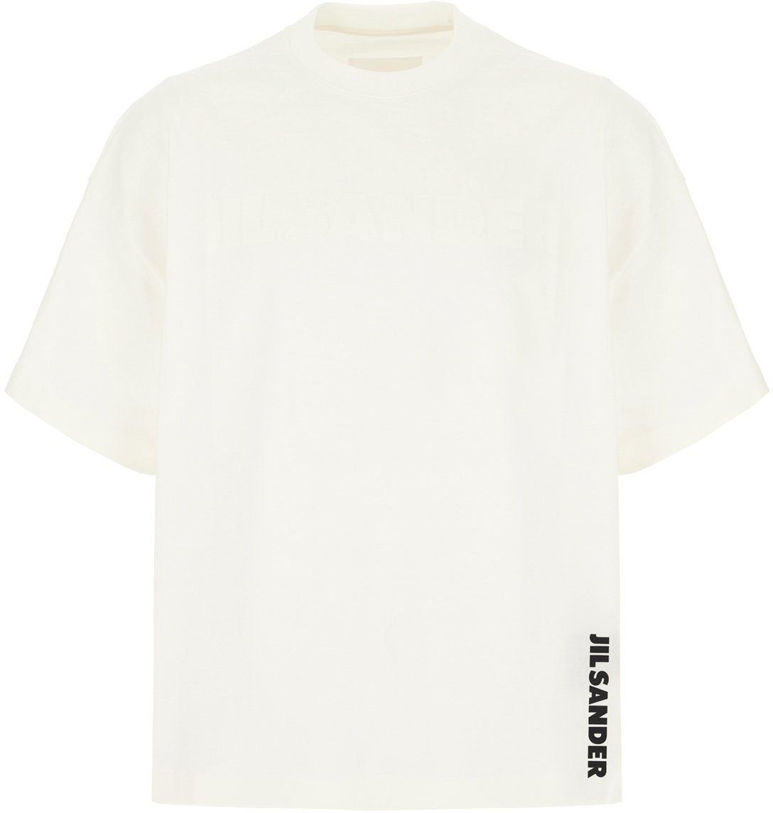 Jil Sander White cotton t-shirt Wit