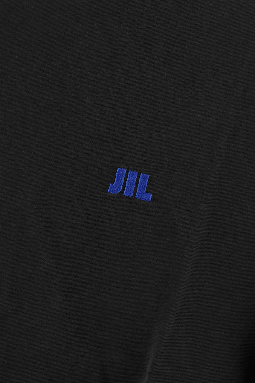 Jil Sander Black cotton t-shirt Zwart