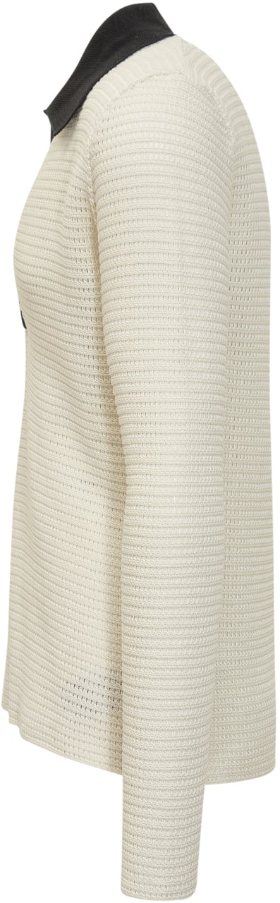 Jil Sander Polo Maniche lunghe Jumper Wit