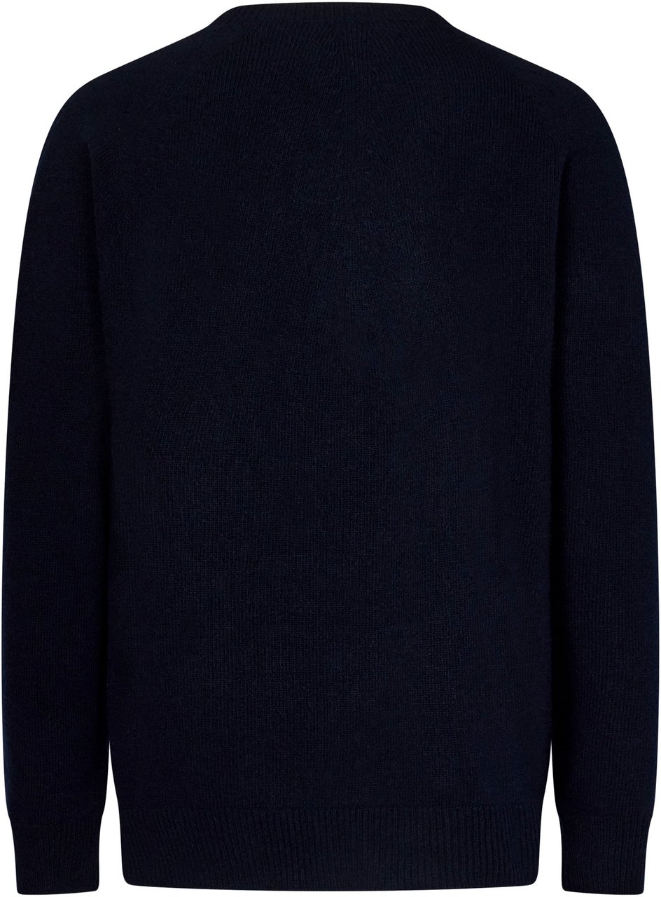 Jil Sander Sweaters Blue Blauw