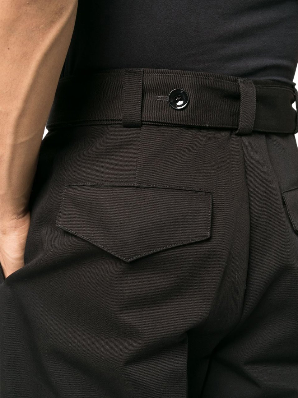 Jil Sander Trousers Black Zwart