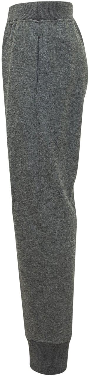 Jil Sander Pantalone Jogger Essenziale in Jersey Donkergrijs