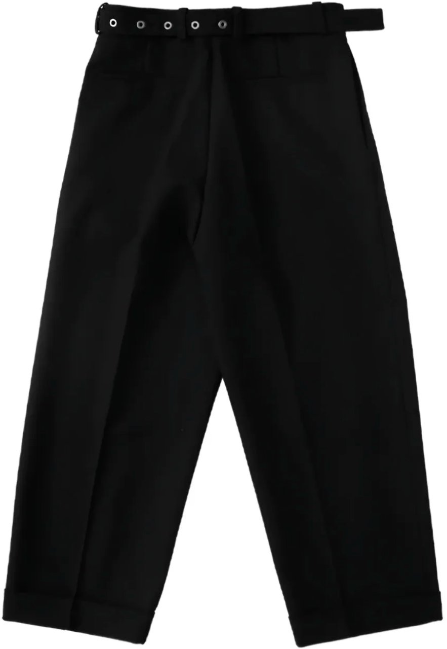 Jil Sander Trouser Black Zwart